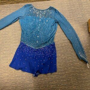 Figure Skating Dress Girls Size 14